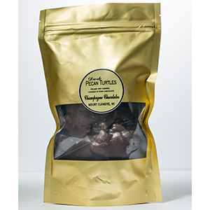 Dark Chocolate Pecan Turtles