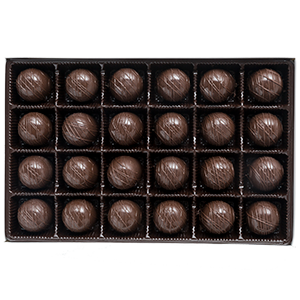 Triple Dark Chocolate Truffles